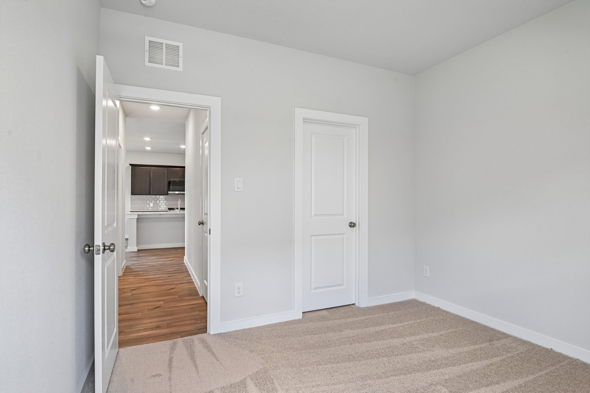 A room with white walls.