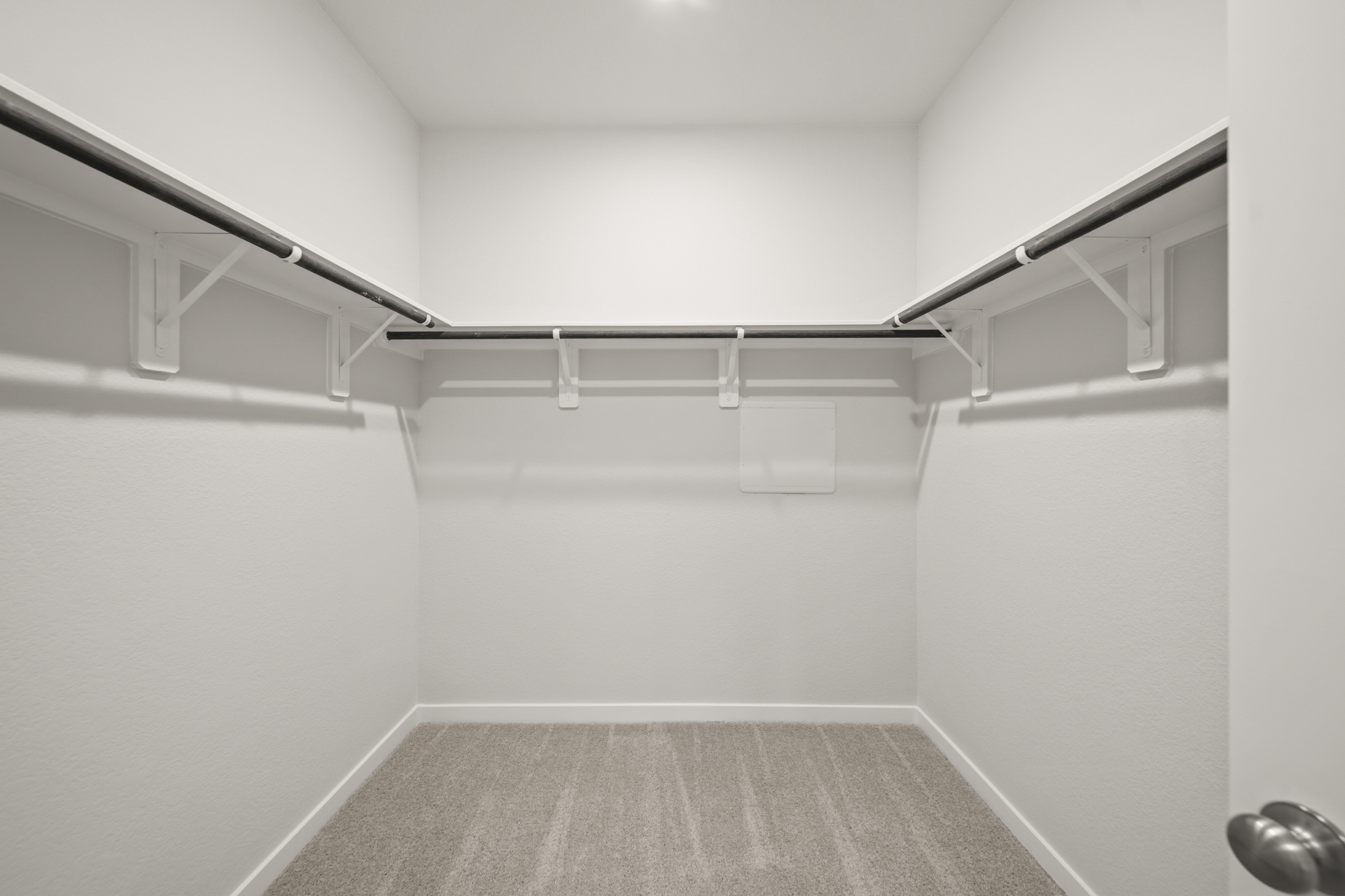 A white room with white walls.